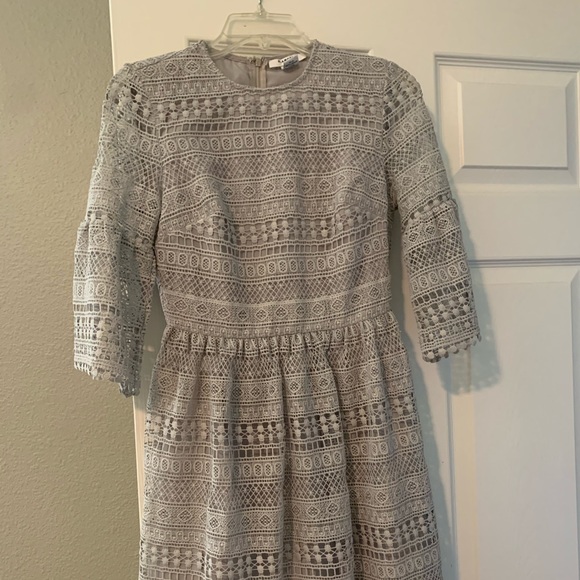 Blue/Grey ModCloth Dress - Picture 2 of 5